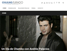Tablet Screenshot of chanojurado.com